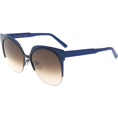 Sunglasses Curve Me101S , female, Sizes: 56 MM - Marni - Modalova