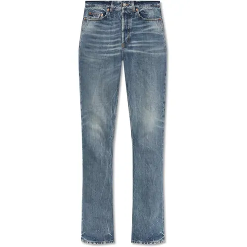 Jeans mit Vintage-Effekt - Saint Laurent - Modalova