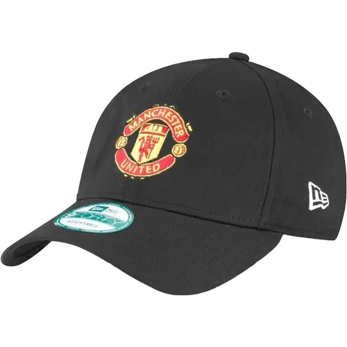 Manchester United Basic Cap , male, Sizes: ONE SIZE - new era - Modalova