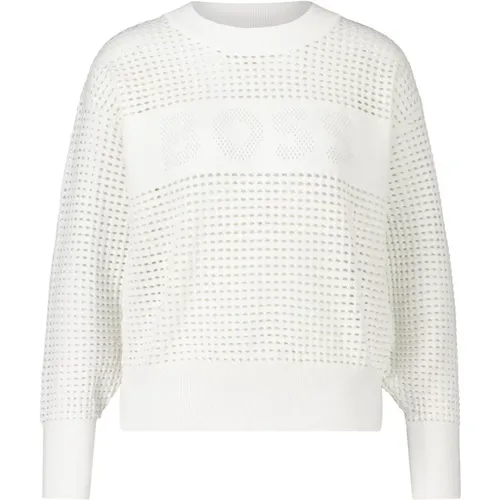 Sweatshirts , female, Sizes: L, M - Hugo Boss - Modalova