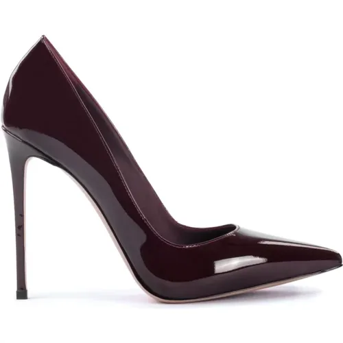 Patent Leather Stiletto Heels , female, Sizes: 3 1/2 UK, 3 UK - Le Silla - Modalova