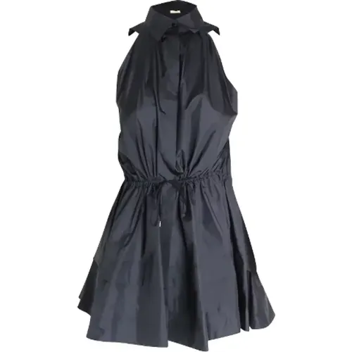 Flared Silk Mini Dress , female, Sizes: M - Alaïa - Modalova