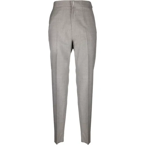 Grey Cold Weather Wool Trousers , male, Sizes: XL - Givenchy - Modalova
