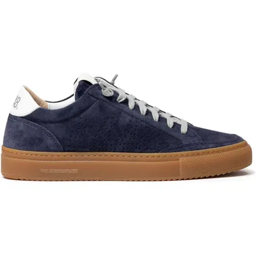 Blaue Wildleder Sneakers Soho-W , Damen, Größe: 36 EU - P448 - Modalova