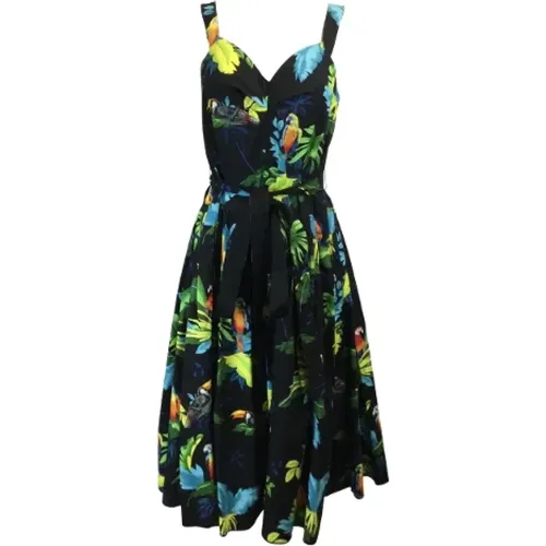 Tropical Print Sleeveless A-line Dress , female, Sizes: XS - Marc Jacobs Pre-owned - Modalova
