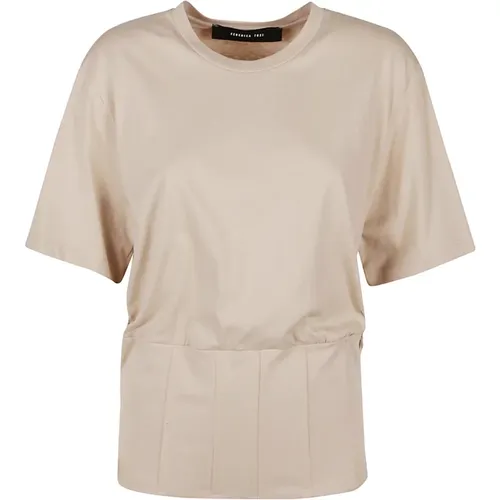 Panelled T-Shirt , female, Sizes: M, S - Federica Tosi - Modalova