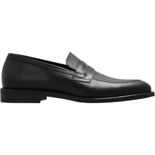 Schwarze Leder Cut-Out Schuhe , Herren, Größe: 43 EU - PS By Paul Smith - Modalova