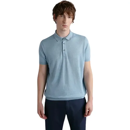 Light Linen Polo Shirt , male, Sizes: XL, 2XL, L, M - PAUL & SHARK - Modalova