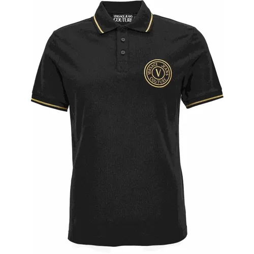 T-Shirts und Polos , Herren, Größe: M - Versace Jeans Couture - Modalova