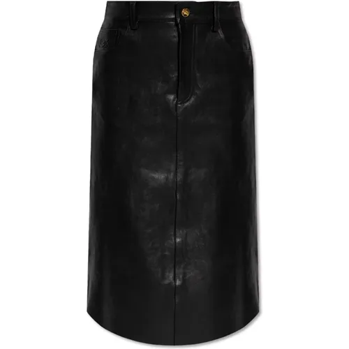 Leather skirt , female, Sizes: 2XS, XS, S - Blumarine - Modalova