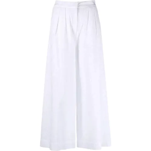 Wide Trousers , female, Sizes: M - Karl Lagerfeld - Modalova
