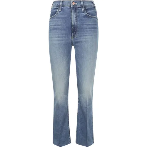 Edgy Frayed Ankle Flared Jeans , Damen, Größe: W24 - Mother - Modalova