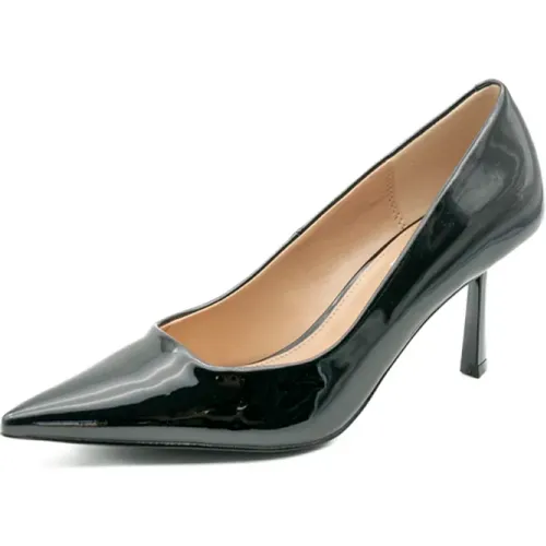 Moderne Schwarze Lackpumps , Damen, Größe: 37 1/2 EU - Steve Madden - Modalova