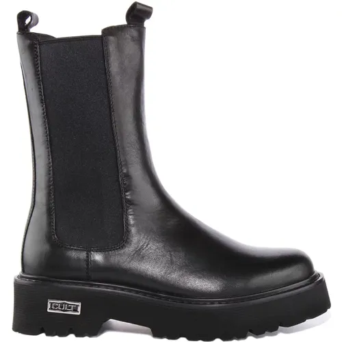 Chelsea Boots Women Leather Elastic , female, Sizes: 4 UK, 5 UK, 6 UK - Cult - Modalova