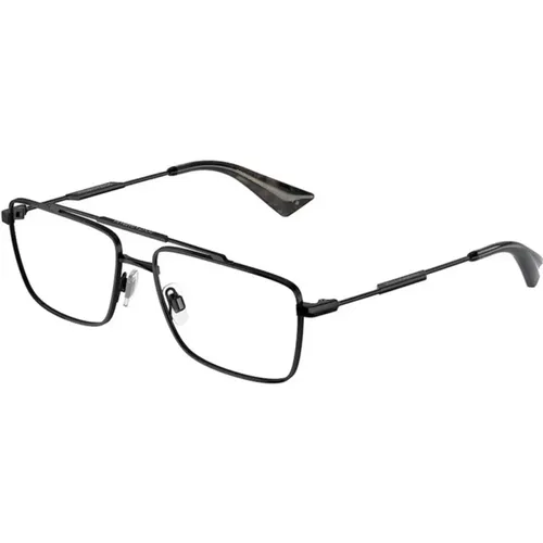 Schwarze Rahmenbrille , unisex, Größe: 56 MM - Dolce & Gabbana - Modalova