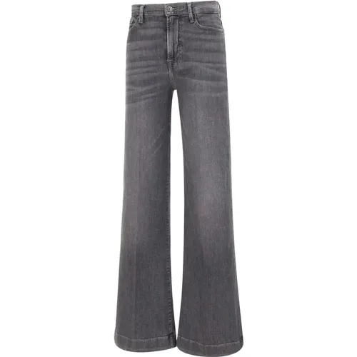 Moderne Dojo Heritage Denim Flared Jeans , Damen, Größe: W25 - 7 For All Mankind - Modalova