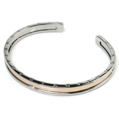 Pre-owned Stainless Steel bracelets , female, Sizes: ONE SIZE - Bvlgari Vintage - Modalova