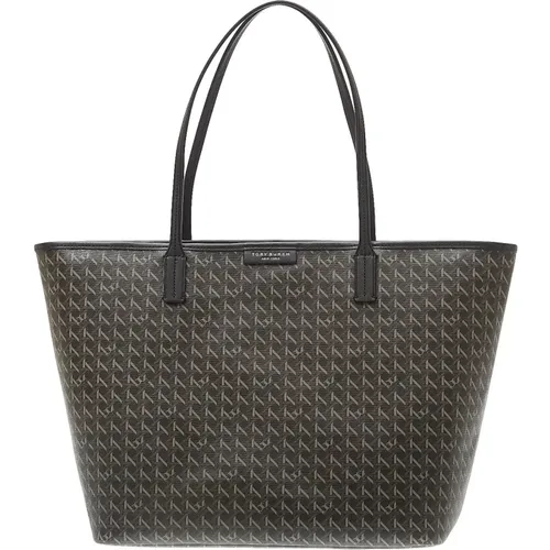 Zippered Shopping Bag , female, Sizes: ONE SIZE - TORY BURCH - Modalova