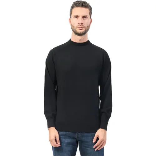 Schwarzer Pullover mit Logoaufdruck , Herren, Größe: 3XL - Richmond - Modalova