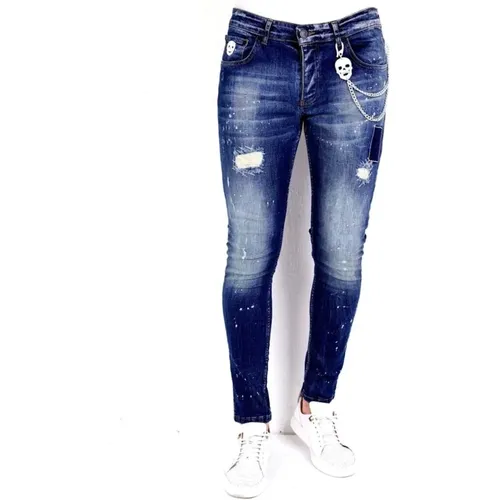 Slim Fit Men Jeans - 1010 , male, Sizes: W38, W34, W33, W31 - Local Fanatic - Modalova