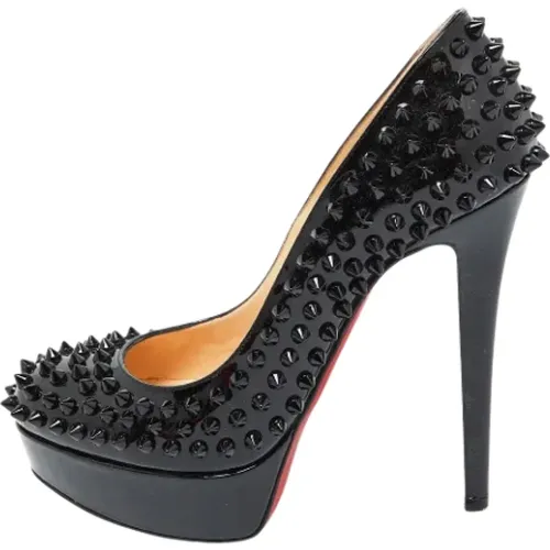 Pre-owned Leather heels , female, Sizes: 3 1/2 UK - Christian Louboutin Pre-owned - Modalova