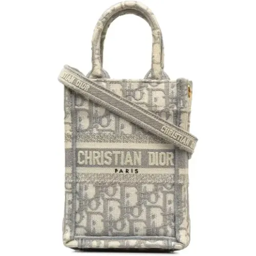 Pre-owned Canvas dior-bags , female, Sizes: ONE SIZE - Dior Vintage - Modalova