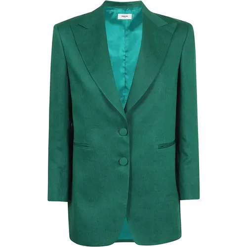 Emerald Woman Jacket , female, Sizes: XS, S - Saulina - Modalova