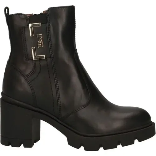 Ankle Boots for Women , female, Sizes: 4 UK, 5 UK, 7 UK, 6 UK - Nerogiardini - Modalova