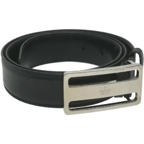 Pre-owned Leather belts , male, Sizes: ONE SIZE - Gucci Vintage - Modalova