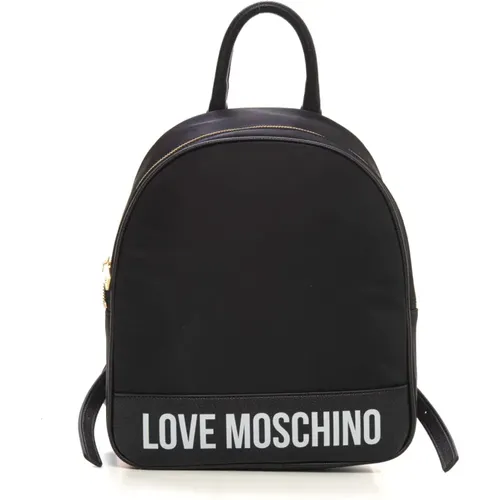 Stylish Backpack with Adjustable Straps , female, Sizes: ONE SIZE - Love Moschino - Modalova
