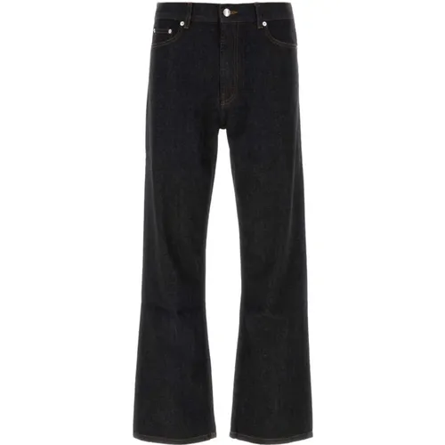 Schwarze Denim-Jeans , Herren, Größe: W34 - A.p.c. - Modalova