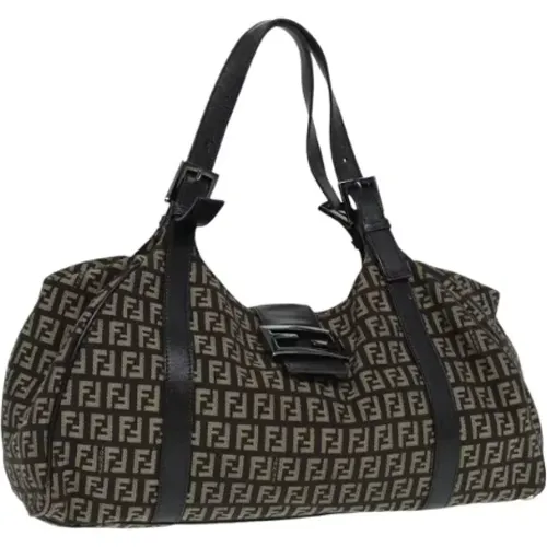 Pre-owned Canvas fendi-bags , female, Sizes: ONE SIZE - Fendi Vintage - Modalova