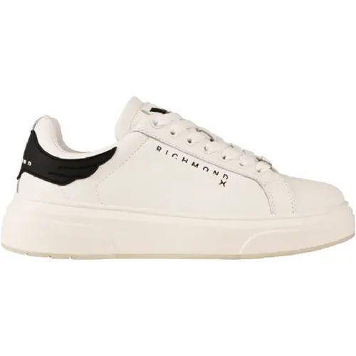 Minimal Leather Sneaker , male, Sizes: 8 UK - Richmond - Modalova