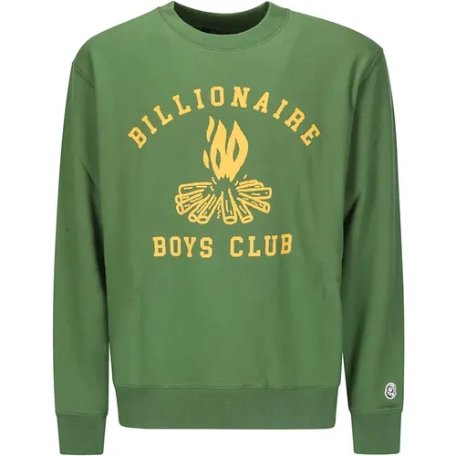 Campfire Crewneck Sweatshirt , male, Sizes: M, S - Billionaire Boys Club - Modalova