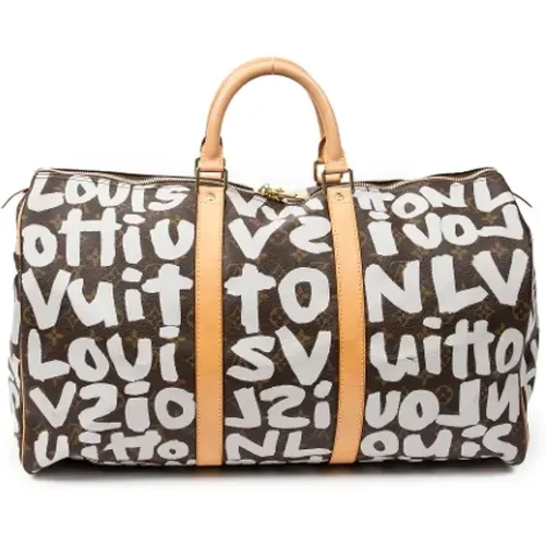 Pre-owned Coated canvas handbags , female, Sizes: ONE SIZE - Louis Vuitton Vintage - Modalova