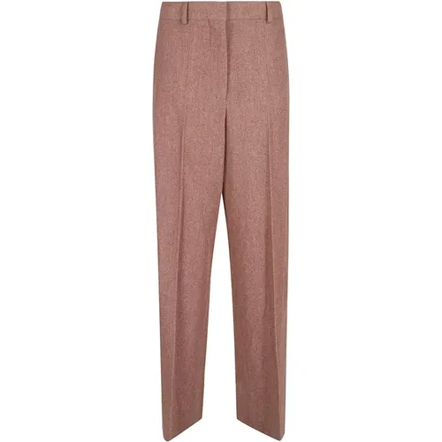 Purple Straight Trousers , female, Sizes: 3XS - Stella Mccartney - Modalova