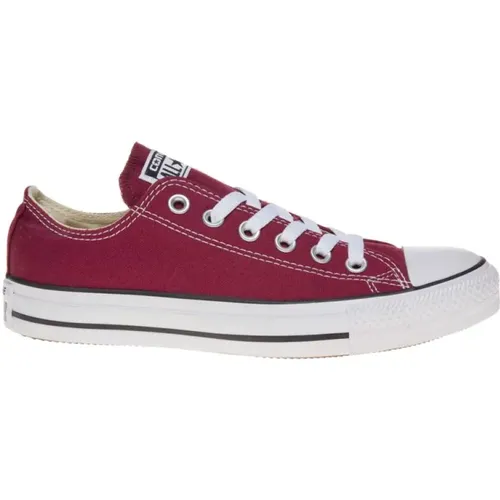 Vintage Maroon Low Top Sneakers , Damen, Größe: 36 EU - Converse - Modalova