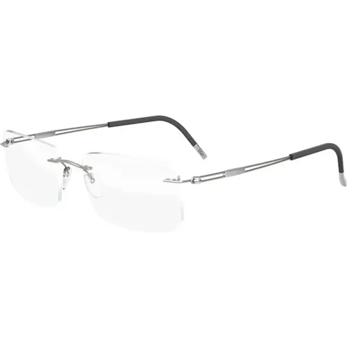 Tech Silver Eyewear Frames 5521/Ey , unisex, Sizes: 54 MM - Silhouette - Modalova