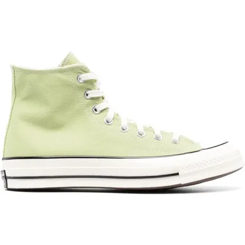 Chuck 70 Hi Grüne Sneakers , Herren, Größe: 40 1/2 EU - Converse - Modalova