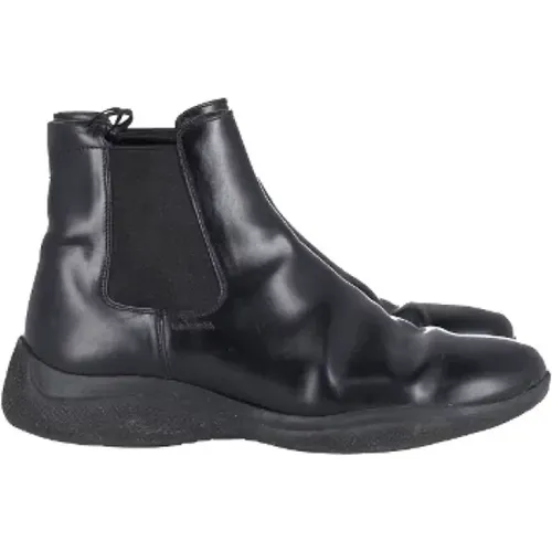 Pre-owned Leder boots , Damen, Größe: 40 EU - Prada Vintage - Modalova