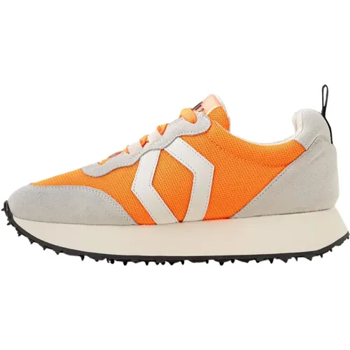 Retrofuturistic Running Shoe in Orange , female, Sizes: 5 UK, 3 UK, 4 UK, 7 UK, 6 UK - Mikakus Barcelona - Modalova