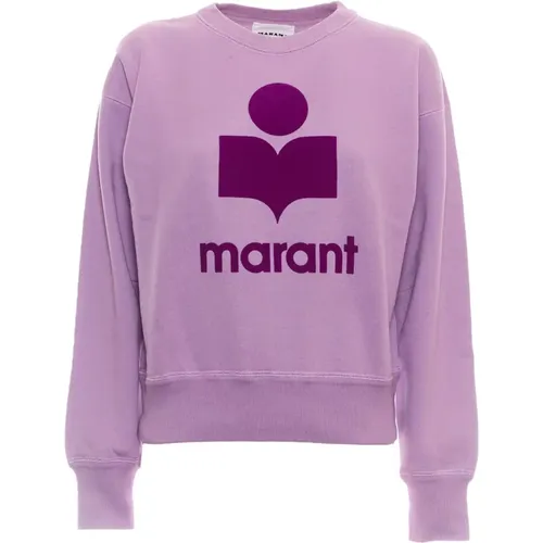 Women's Clothing Sweatshirts Lilac, Ss24 , female, Sizes: M, XS - Isabel Marant Étoile - Modalova