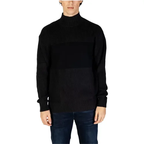 Hoher Mixed Stitch Pullover - Calvin Klein Jeans - Modalova