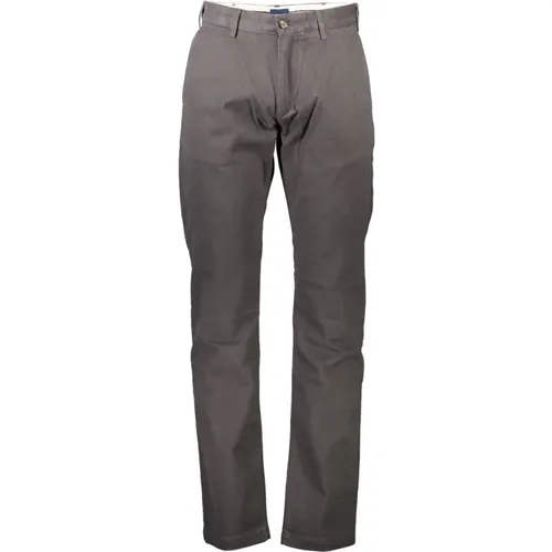 Men's Grey Pants with 4 Pockets , male, Sizes: W40, W31, W32 - Gant - Modalova