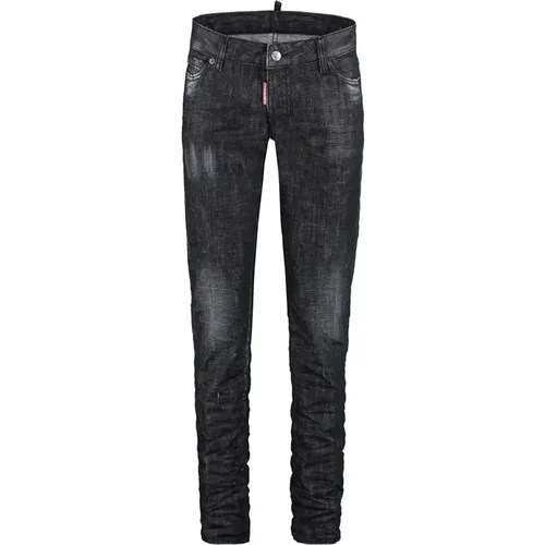 Destroyed-Effekt 5-Pocket Jeans , Damen, Größe: 3XS - Dsquared2 - Modalova