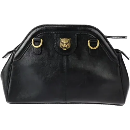 Pre-owned Leather clutches , female, Sizes: ONE SIZE - Gucci Vintage - Modalova