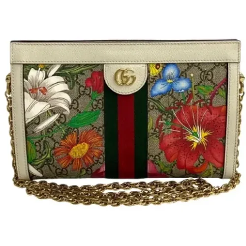 Pre-owned Canvas gucci-bags , female, Sizes: ONE SIZE - Gucci Vintage - Modalova