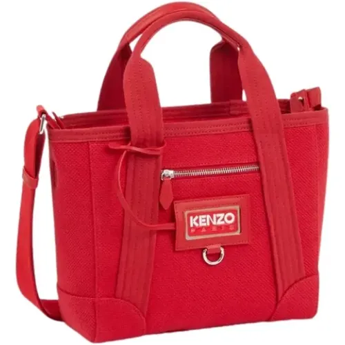 Rote Mini Tote Tasche Kenzo - Kenzo - Modalova