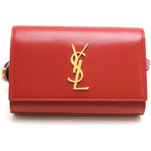 Pre-owned Fabric crossbody-bags , female, Sizes: ONE SIZE - Yves Saint Laurent Vintage - Modalova