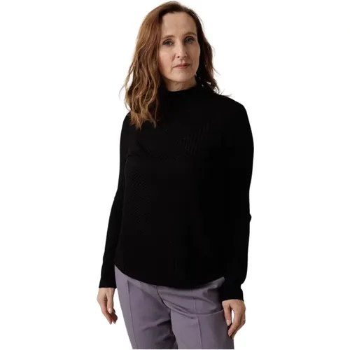 Kesra 900 Pullover with Low Collar and Ribbed Details , female, Sizes: M, L - someday. - Modalova